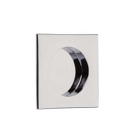 Emtek 2213US26 bright chrome flush pull