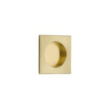 Emtek 2213US4 satin brass flush pull