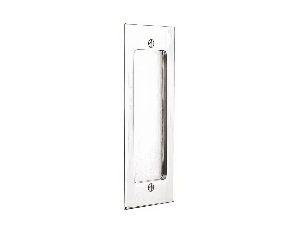 Emtek 2215US14 lifetime polished nickel flush pull