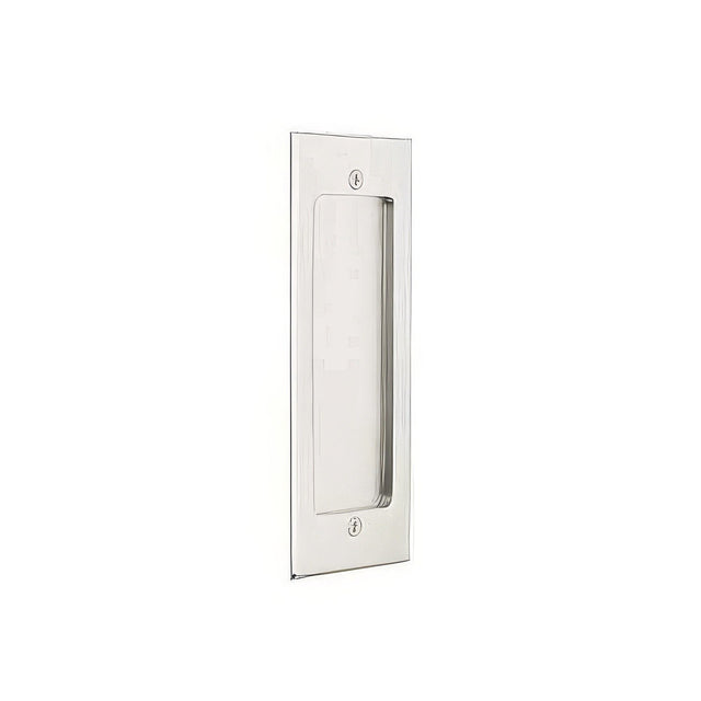 Emtek 2215US15 satin nickel flush pull