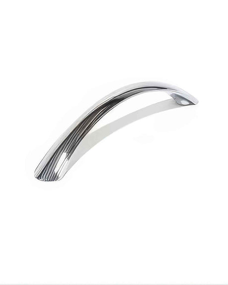 Century Hardware 22198-26 Regal cabinet pull handle in polished chrome, additional view