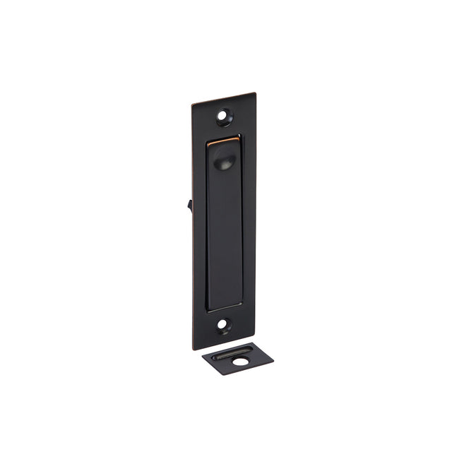 Emtek 1-1/4" x 4-5/8" Modern Rectangular Jamb Bolt in Oil Rubbed Bronze