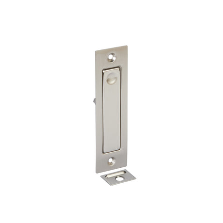 Emtek 1-1/4" x 4-5/8" Modern Rectangular Jamb Bolt in Satin Nickel
