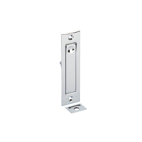 Emtek 1-1/4" x 4-5/8" Modern Rectangular Jamb Bolt in Polished Chrome