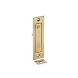 Emtek 1-1/4" x 4-5/8" Modern Rectangular Jamb Bolt in French Antique Brass