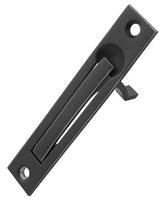 Emtek 2221MB Brass Modern, Classic Brass, Sandcast Bronze, Wrought Steel edge pull in satin nickel, additional view
