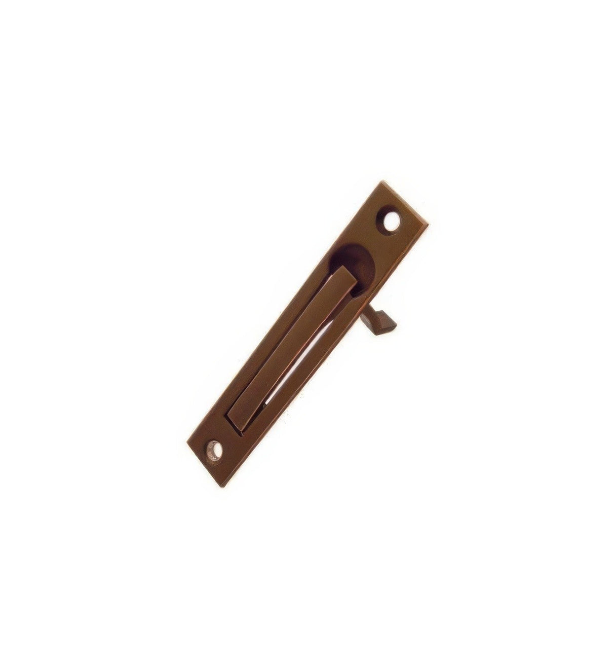 Emtek 2221TWB Brass Modern, Classic Brass, Sandcast Bronze, Wrought Steel edge pull, additional view