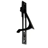 Emtek 2221US19 flat black edge pull