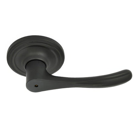 Better Home Products 22244BLK matte black privacy door lever