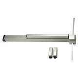 Von Duprin 2227EOF6893 lacquer sprayed aluminum vertical rod fire rated exit device