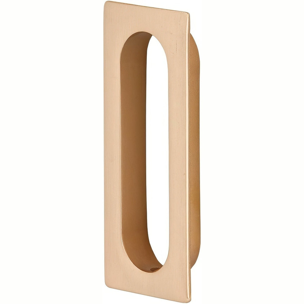 Ives 222B10 satin bronze flush pull