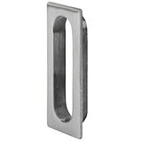 Ives 222B26D satin chrome flush pull