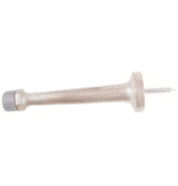 Emtek 3" Length Solid Brass Baseboard Door Stop With Screw