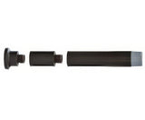 Emtek 2233US26 bright chrome baseboard door stop