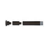 Emtek 2233US3NL unlacquered brass baseboard door stop