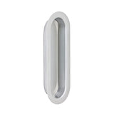 Ives 223B26D satin chrome flush pull