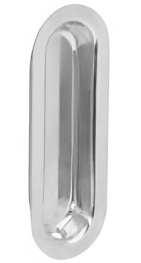 Ives 223B3 polished brass flush pull