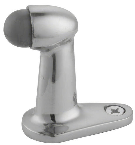Emtek 2253MB floor mounted door stop in satin nickel, additional view