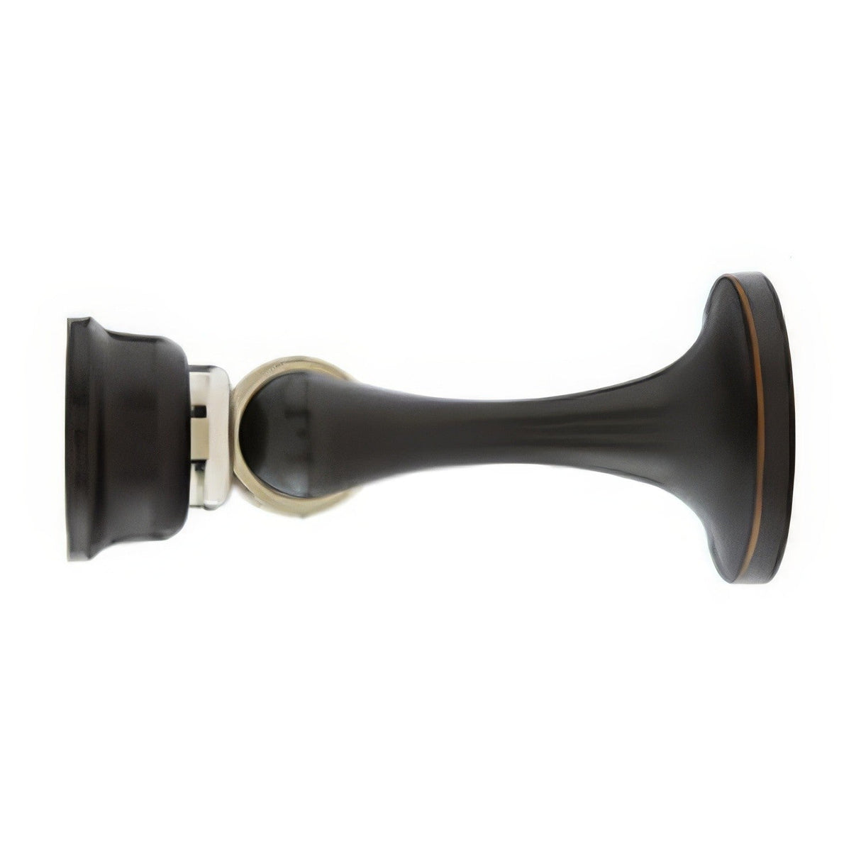 Emtek 2256US3 polished brass magnetic door stop