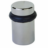 Emtek 2257US26 bright chrome cylindrical floor bumper