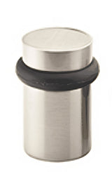 Emtek 2258US15 satin nickel cylindrical floor bumper