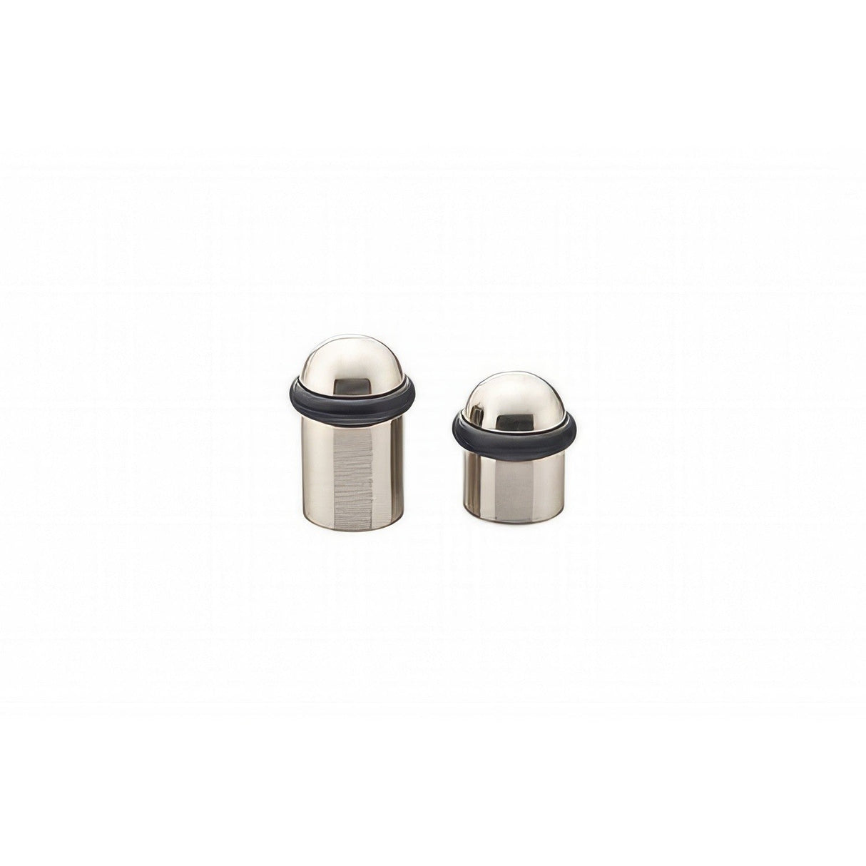 Emtek 2259US15 satin nickel cylindrical floor bumper