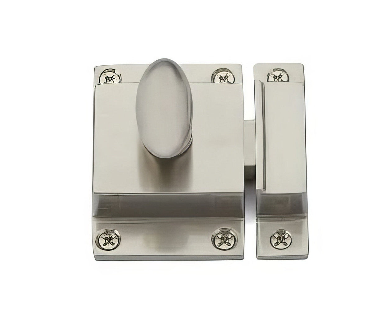 Emtek 2270US15 satin nickel cabinet latch