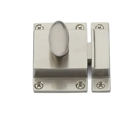 Emtek 2270US15 satin nickel cabinet latch