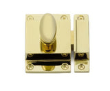 Emtek 2270US3 lifetime brass cabinet latch