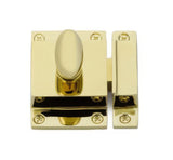 Emtek 2270US3NL unlacquered brass cabinet latch
