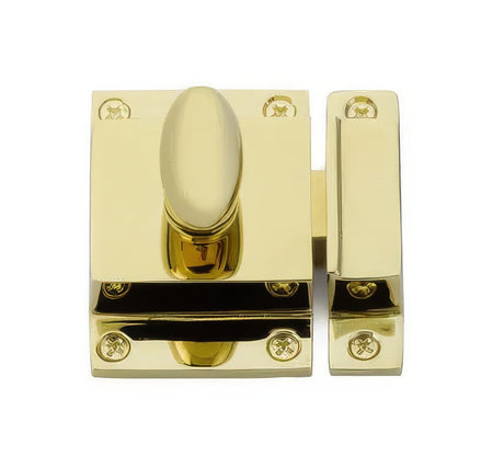 Emtek 2270US3NL unlacquered brass cabinet latch