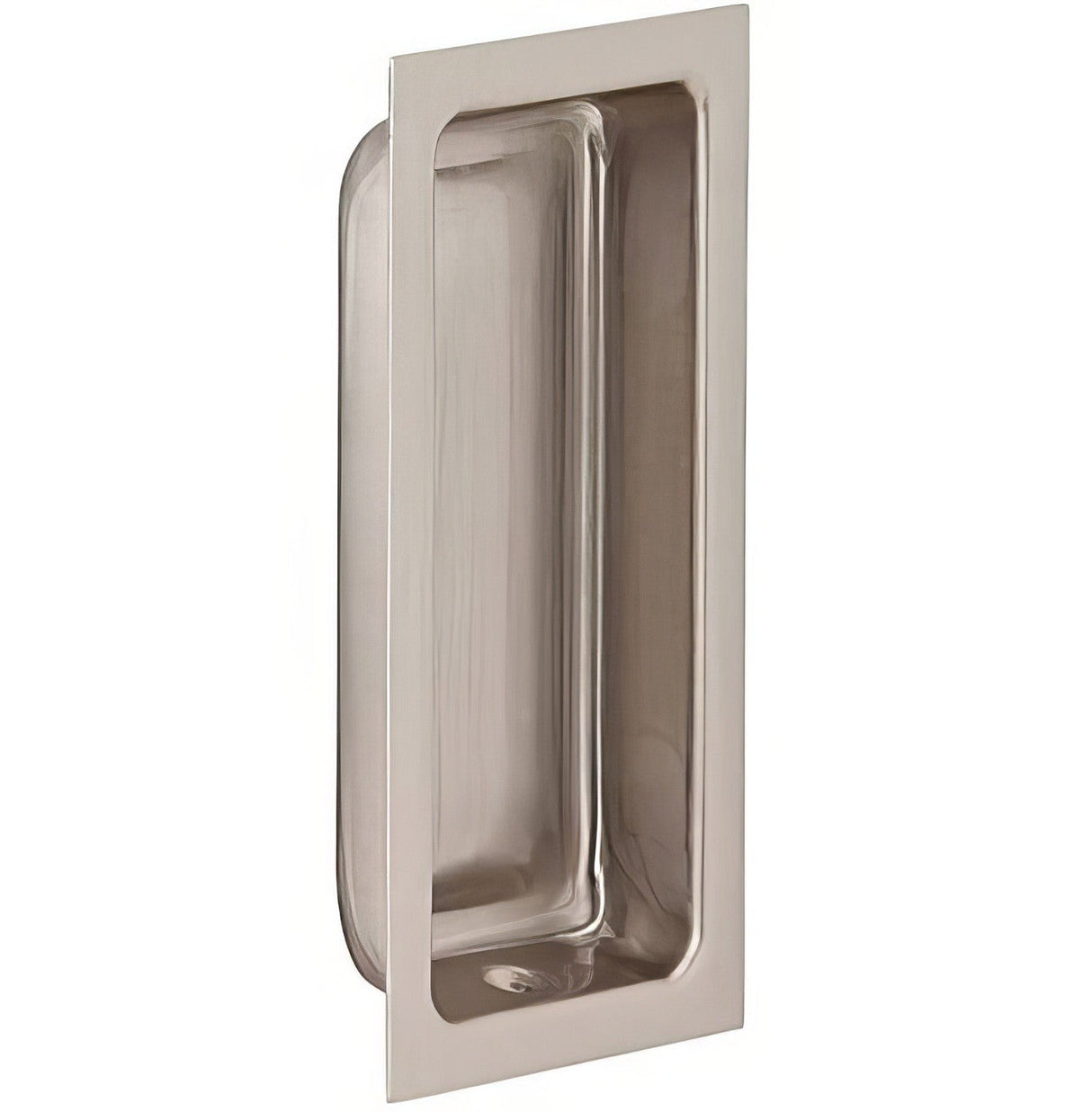 Ives 227B15 satin nickel flush pull