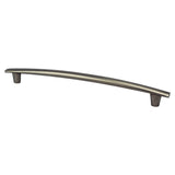 Berenson 2283-4GPH-P graphite arched cabinet pull