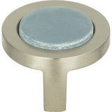 Atlas Homewares 229-BLU-BRN brushed nickel cabinet knob