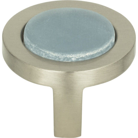 Atlas Homewares 229-BLU-BRN brushed nickel cabinet knob