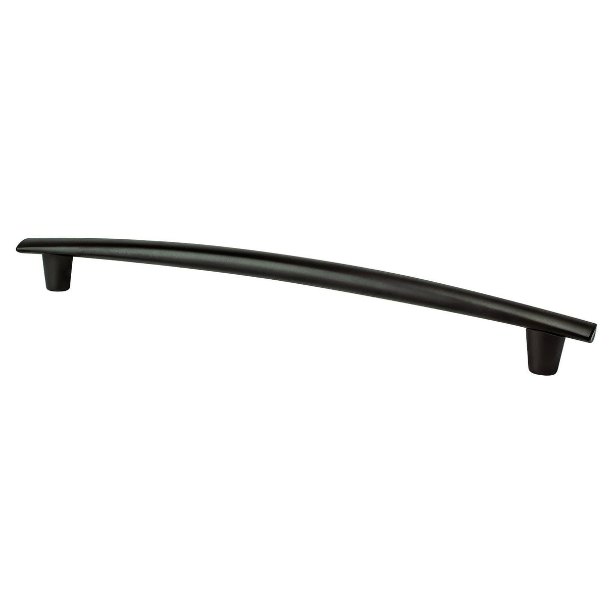 Berenson 2290-4055-P matte black arched cabinet pull