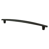 Berenson 2290-4055-P matte black arched cabinet pull
