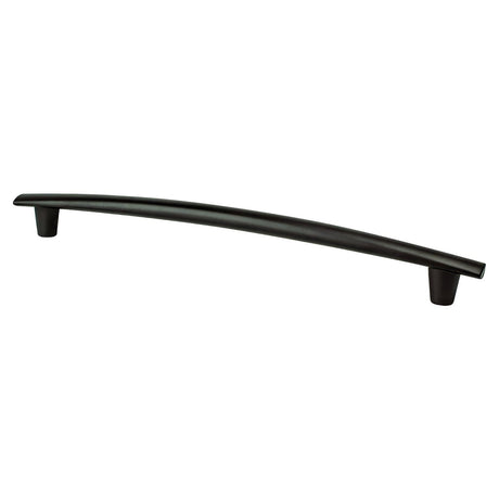 Berenson 2290-4055-P matte black arched cabinet pull