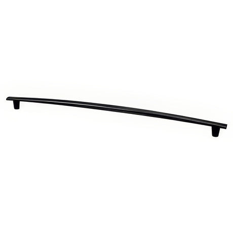 Berenson 2292-4055-P matte black cabinet pull / appliance pull