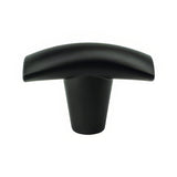 Berenson 2293-4055-P matte black cabinet knob
