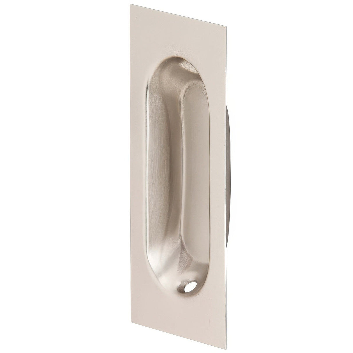 Ives 22B15 satin nickel flush pull