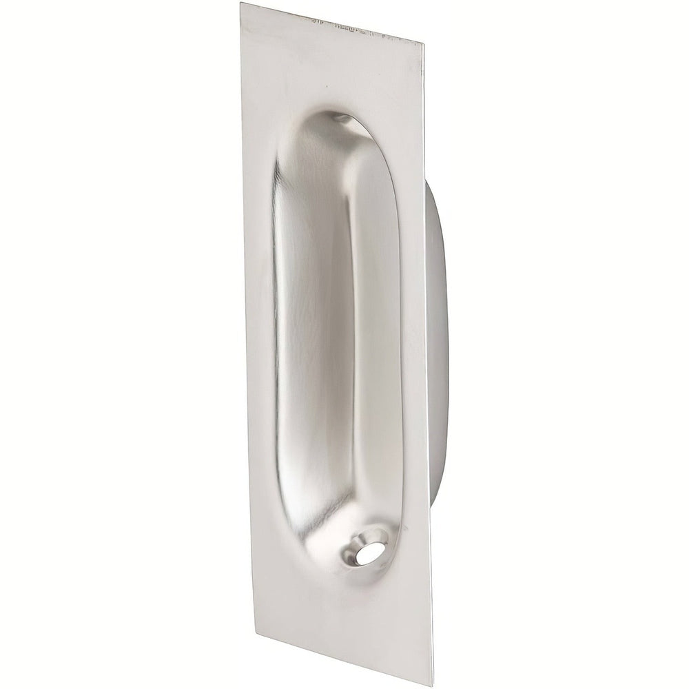 Ives 22B26D satin chrome flush pull