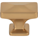 Top Knobs TK3310HB Califon 1 1/4" Length Rectangle Knob Honey Bronze