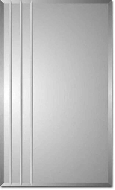 Zaca 23-2-26-00 hardware in polished chrome, front view