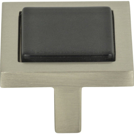 Atlas Homewares 230-BLK-BRN brushed nickel cabinet knob