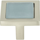 Atlas Homewares 230-BLU-BRN brushed nickel cabinet knob