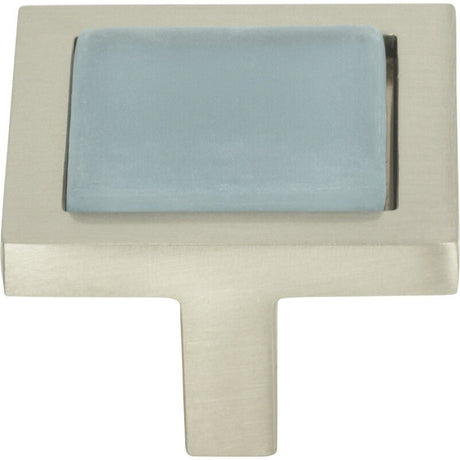 Atlas Homewares 230-BLU-BRN brushed nickel cabinet knob