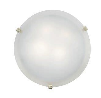 Access Lighting 23019GU-RU/WH rust / white flushmount light