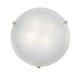 Access Lighting 23019GU-RU/WH rust / white flushmount light