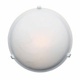Access Lighting 23020-WH/WH white / white flushmount light